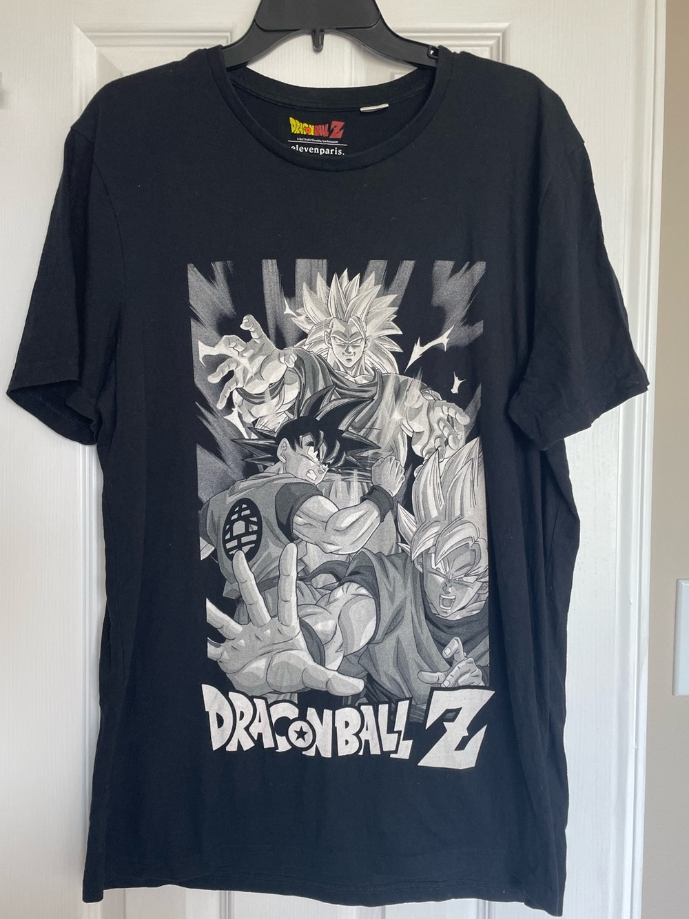Eleven Paris Black Dragonball Z Logo Tee